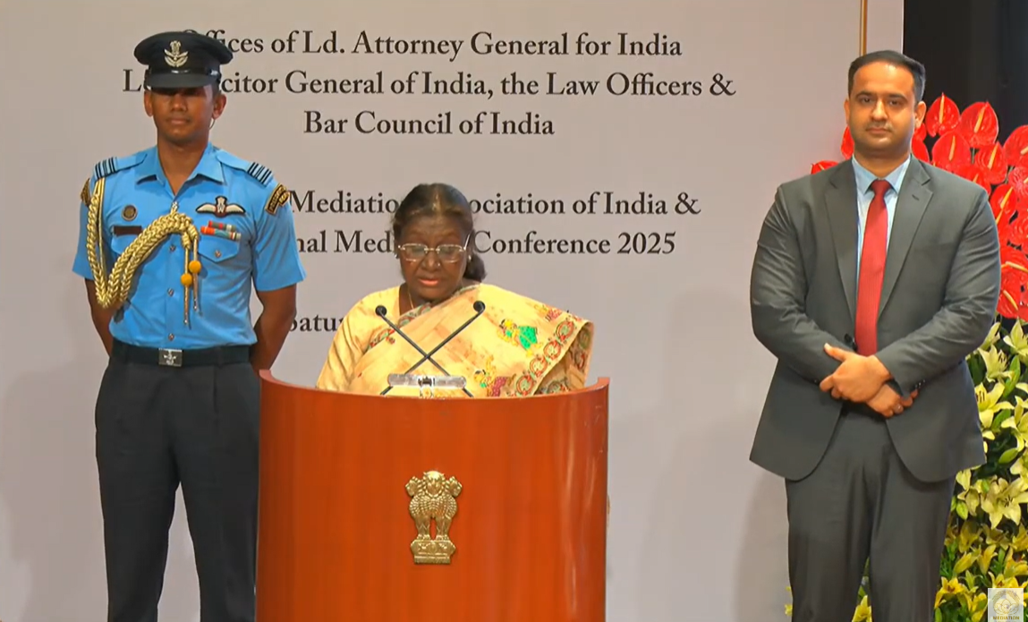 Inauguration of the Mediation Association of India at the First National Mediation Conference 2025